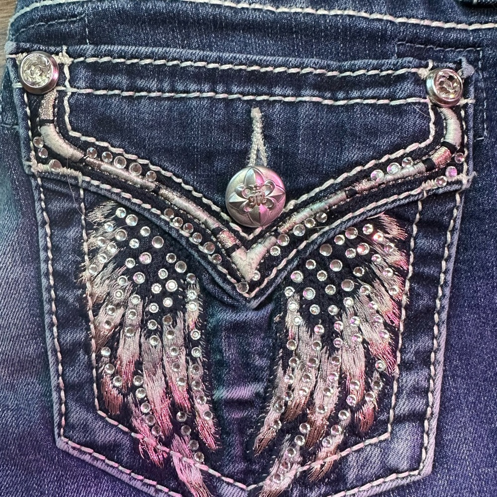 Perfect condition Miss Me Bootcut Jeans.